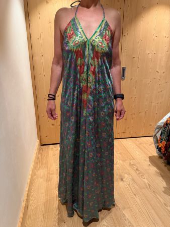 Seidenkleid rückenfrei AMAYA