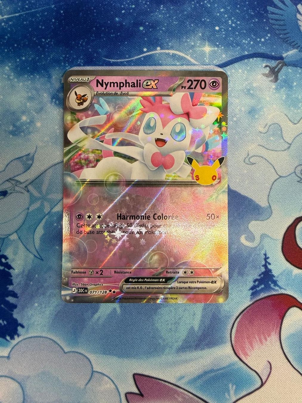 Pokémon Sammelbilder & Trading cards: Nymphali EX - 30C 071 FR – Neu (gemäss Beschreibung) aus Courgenay von ScamBoxOff