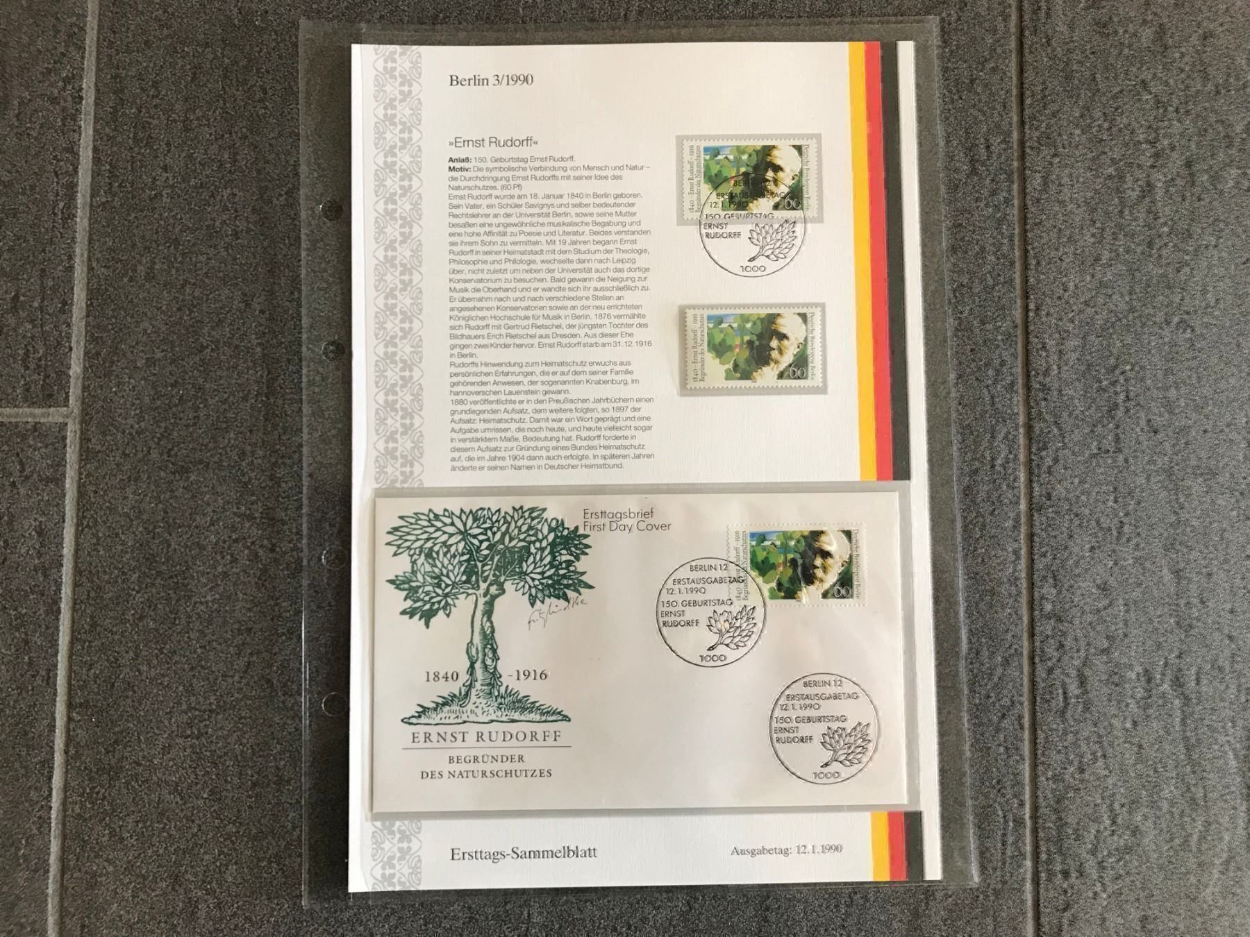 Alben: Briefmarken-Album "Berlin" Nr. 6/6 – Gebraucht aus Rain von SRIC01 7