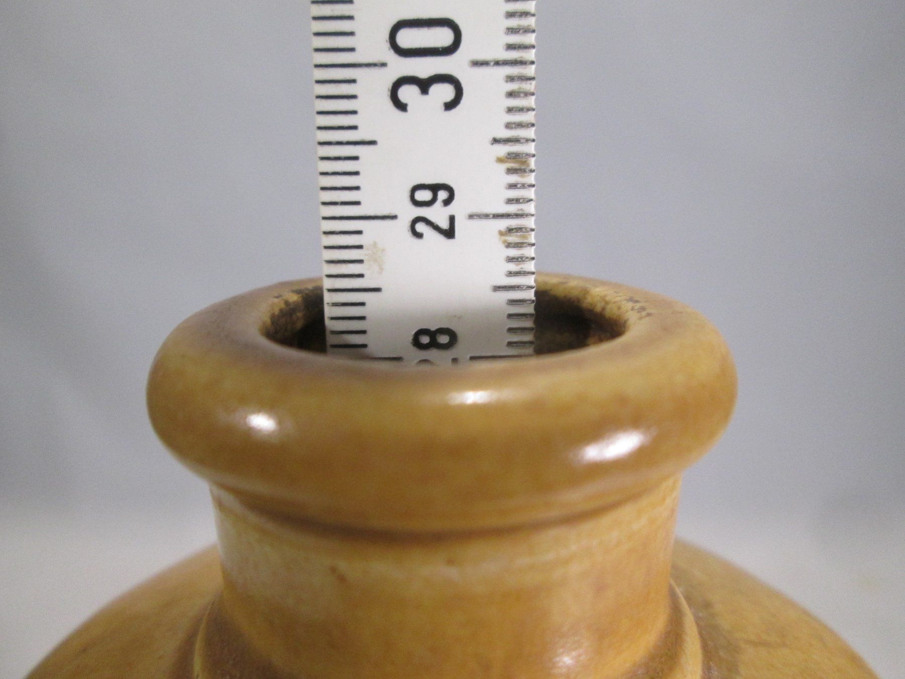 Bottiglie: antike glasierte Steingutflasche/Keramikflaschen "ELBA" – Usato da Rapperswil SG venduto da designandmore 4