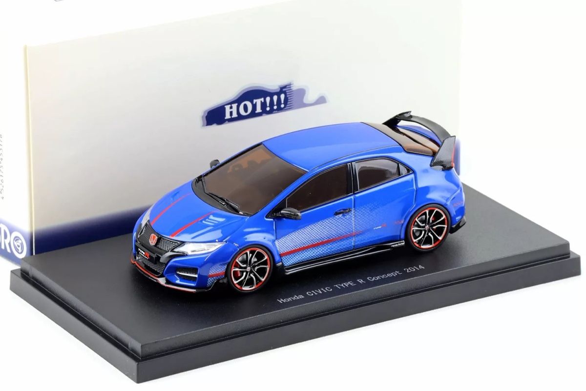 Honda Modellini d'auto: Honda Civic Type R Concept 2014 – Nuovo e nell'imballaggio originale da Flawil venduto da Imperiosud