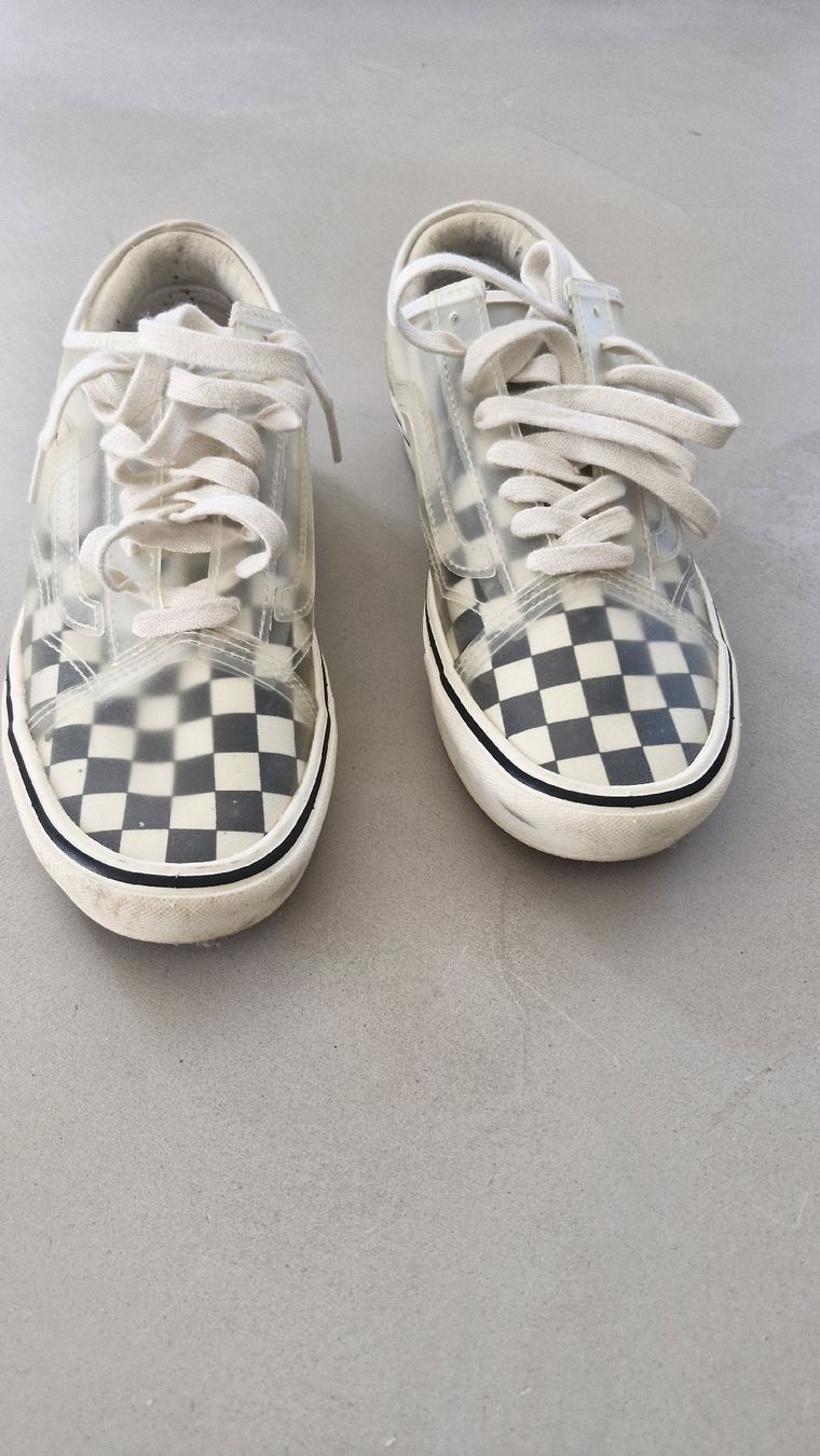 Vans Chaussures hommes: Vans ComfyCush Slip Skool 'Checkerboard White', Gr. 39 – D'occasion à Allschwil par nel_cbk8 4