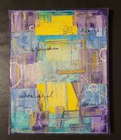 Encaustic Bild 24x30 cm