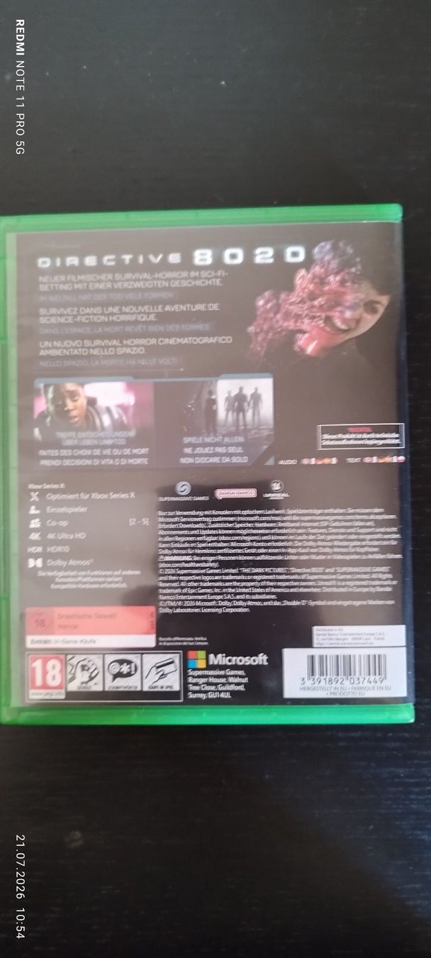 Microsoft Giochi: Directiv 8020 – Usato da Winterthur venduto da prisonmalteser 1