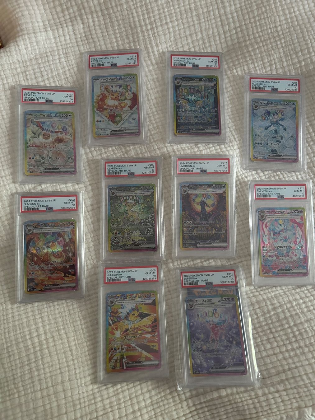 Pokémon Carte collezionabili: Eeveelutions PSA10 Jap – Usato da Pratteln venduto da dav_7ccc