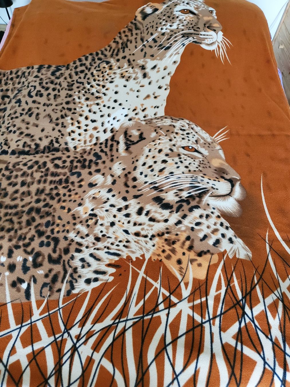 Coperte: Kuschelige Fleecedecke mit Leoparden 190x150 cm – Usato da Wetzikon ZH venduto da Wetzicardo25