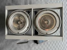 Halogen Scheinwerfer für aussen, Metall, verstellbar