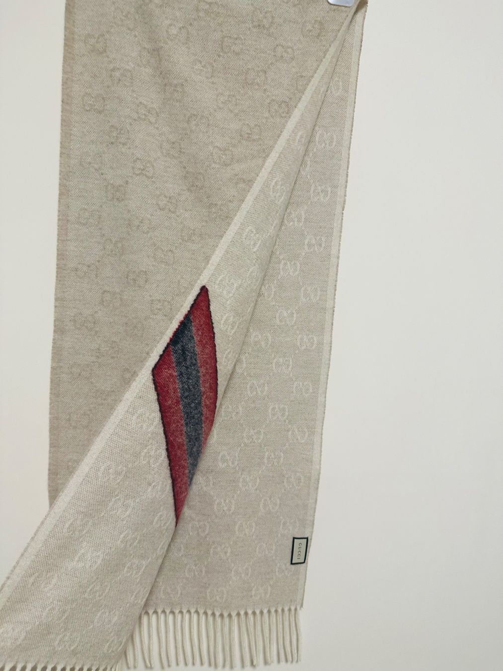 Gucci Foulard & Sciarpe: GUCCI Kaschmir Schal Beige – Usato da Basel venduto da iulia_haul 4