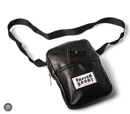 Paffen Sport Boxen Messenger Bag Umhängetasche Schwarz NEU