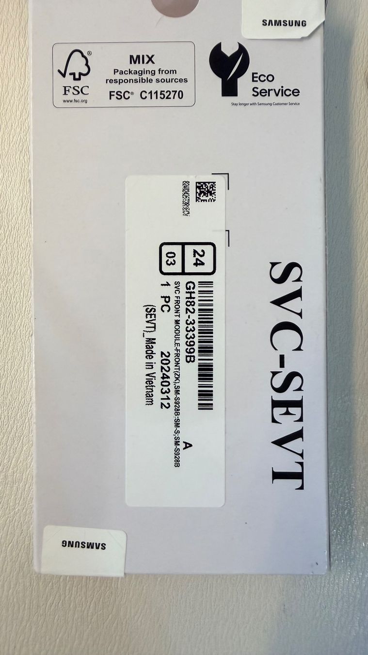 Samsung Cover & Protezioni schermo: Samsung S24 Ultra Rahmen Schwarz – Nuovo e nell'imballaggio originale da Birmensdorf ZH venduto da aleforyou1982 2
