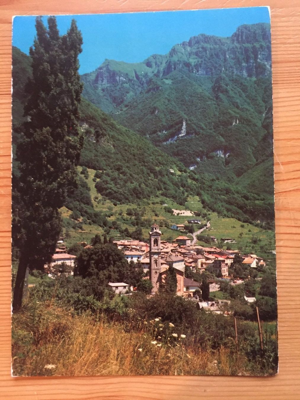 Cartoline postali: Rovio - AK 1986 – Usato da Oberuzwil venduto da Henri09