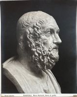Alte Photo um 1900, Napoli, Museum, Homer