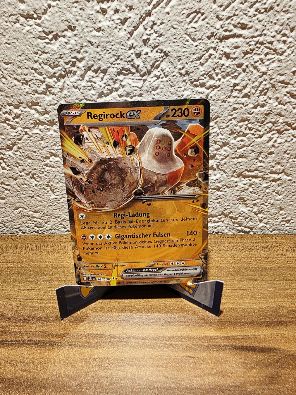 Pokémon Carte collezionabili: Regirock EX 101/182 Ewige Rivalen  – Nuovo (secondo la descrizione) da Turin (Salins) venduto da Meeelll01