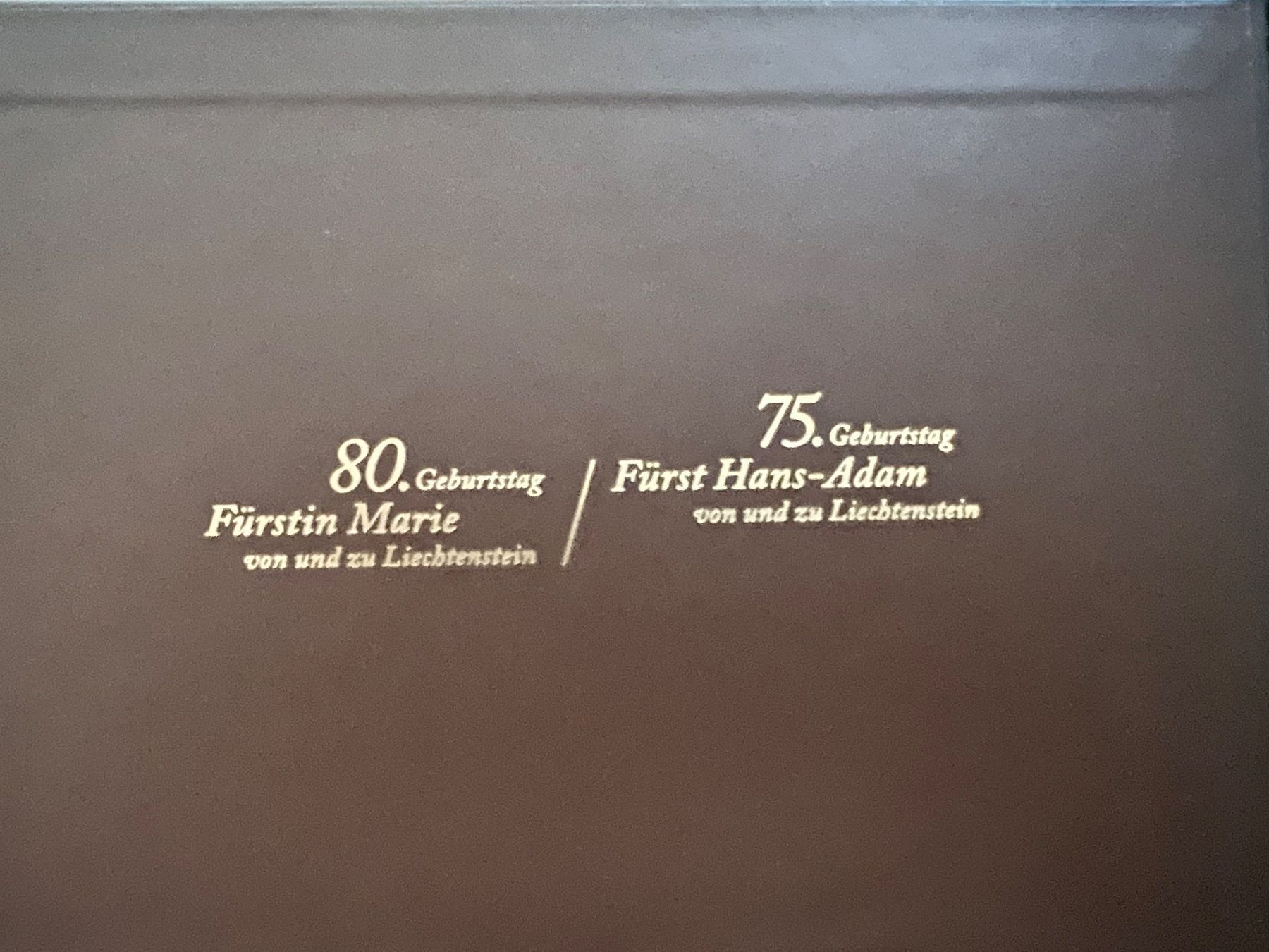Alle Briefmarken: Jubiläumsblock Füstentum Liechtenstein 2020 – Neu und originalverpackt aus Adliswil von Myxin 2