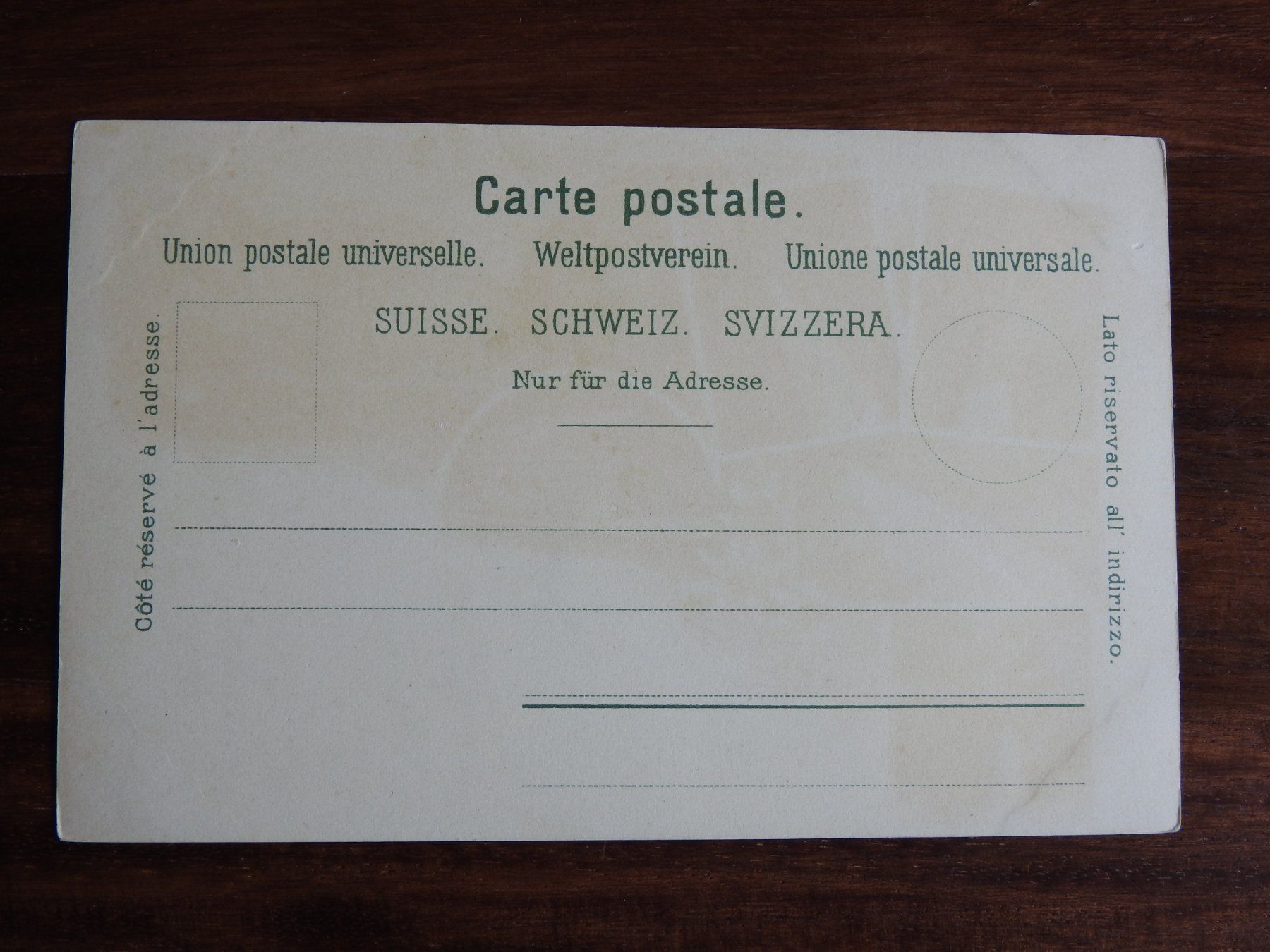 Cartes postales: Gruss von den Trümmelbach- fällen ! – D'occasion à Rain par 999-800-K 1