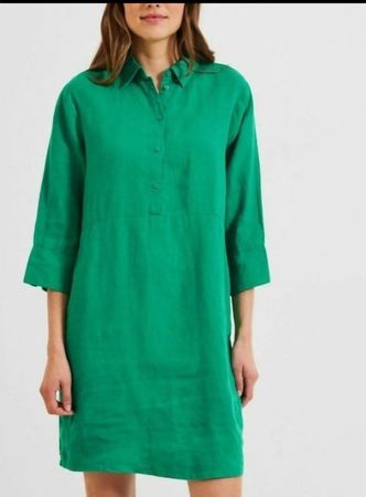 NEU cecil casual kleid a-line treforil grün