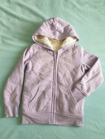 Sweat Jacke für Mädchen Gr. 122/128