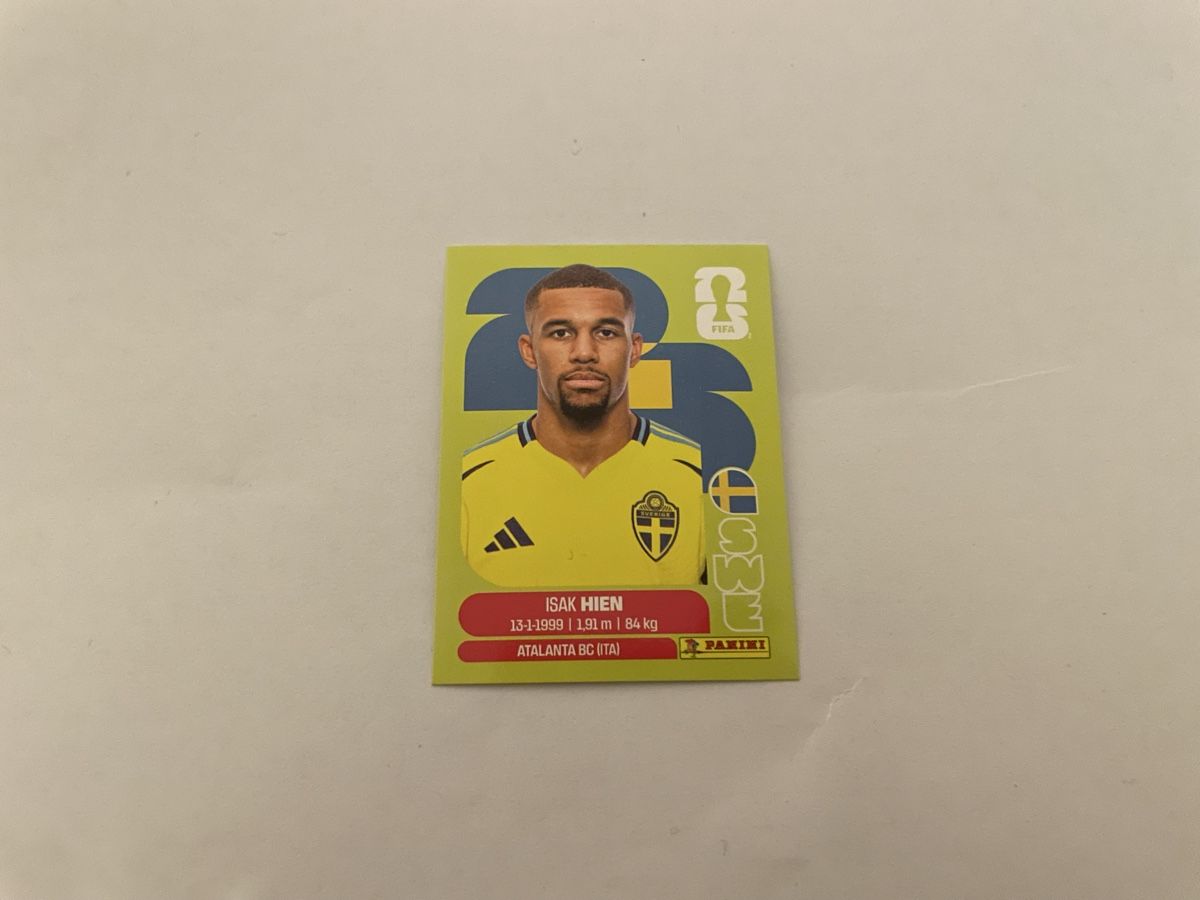 Panini Carte collezionabili: FIFA WM 2026 Isak Hien SWE 3 – Nuovo (secondo la descrizione) da Winterthur venduto da Cobraforce