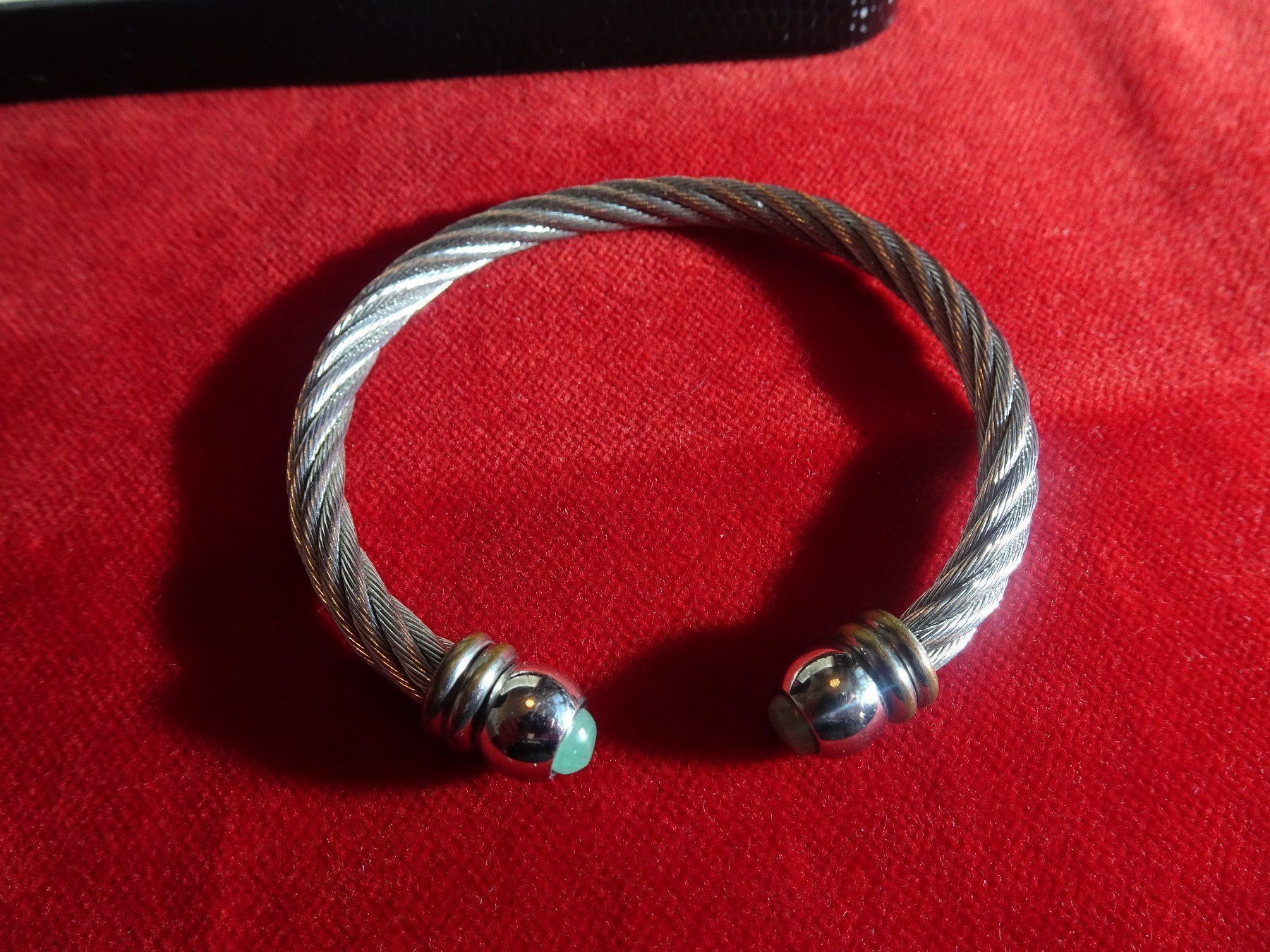 Bracciali & Braccialetti: Charriol Armreif m.Goldaufsätzen – Usato da St.Gallen venduto da Diva021 3