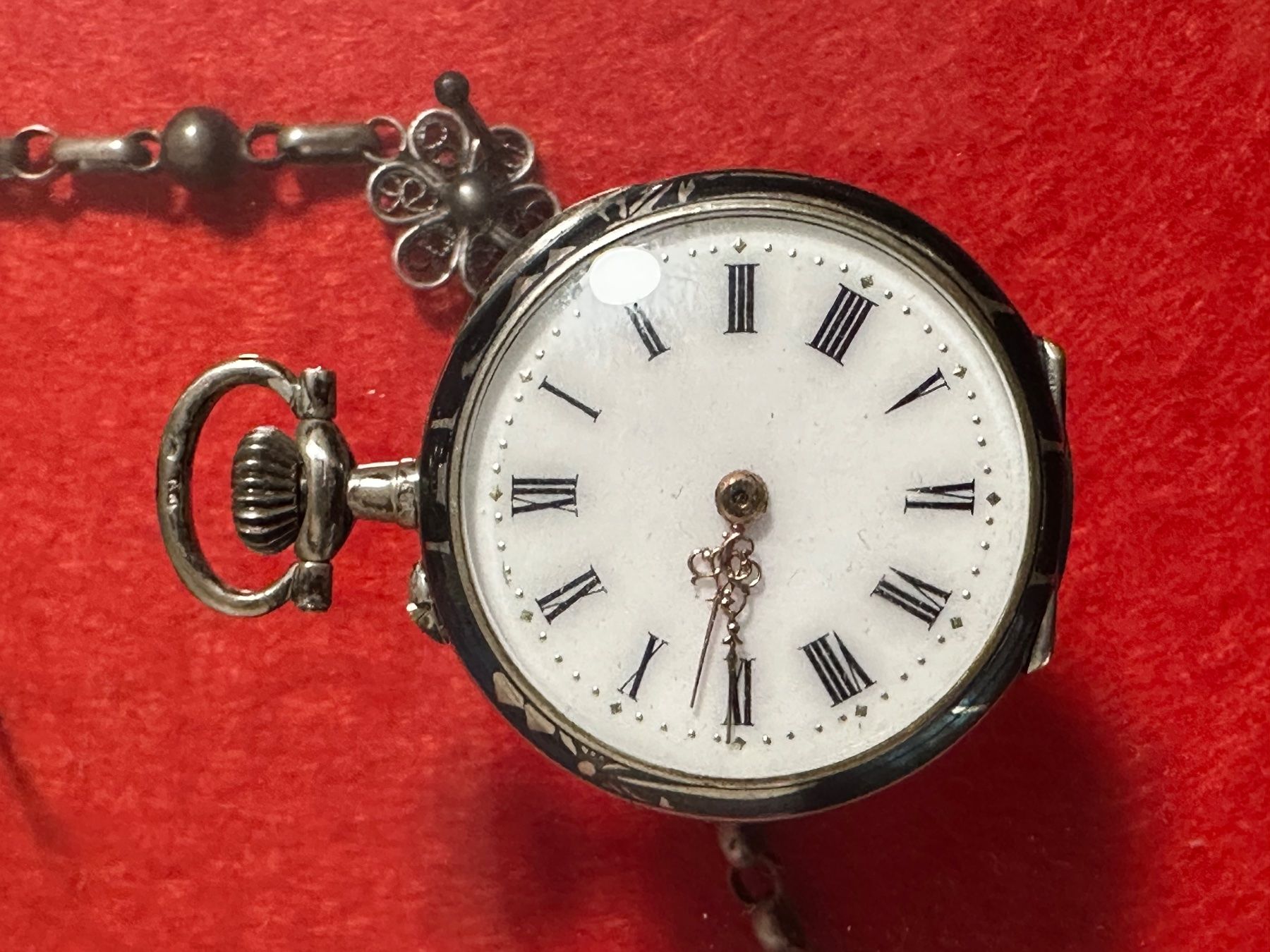 Orologi: Taschenuhren in Rahmen – Difettoso da Solothurn venduto da MarF11 6