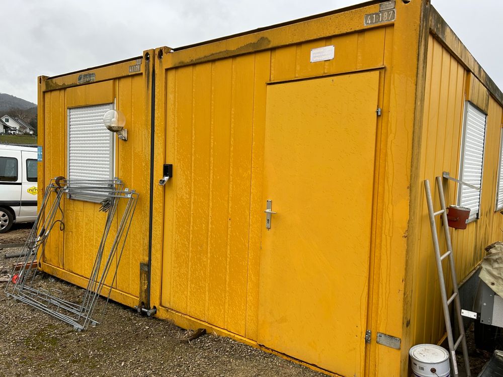 Baucontainer Doppelcontainer | Kaufen auf Ricardo