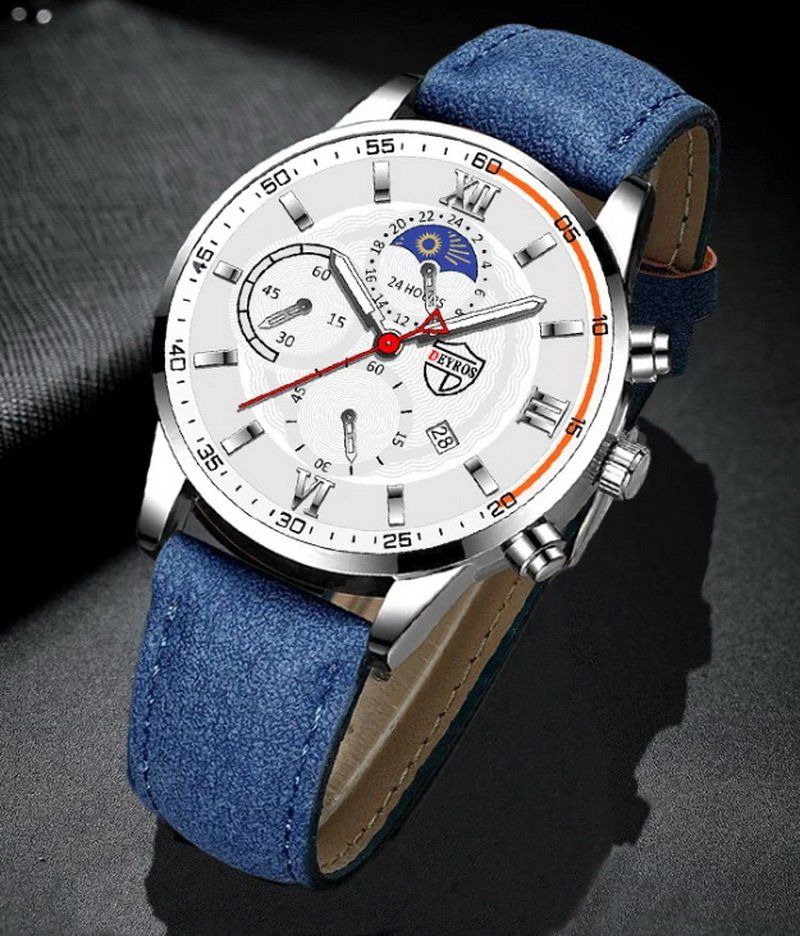 Orologi: Fancy Herren-Armbabduhr – Nuovo e nell'imballaggio originale da Untersiggenthal venduto da Zarkok