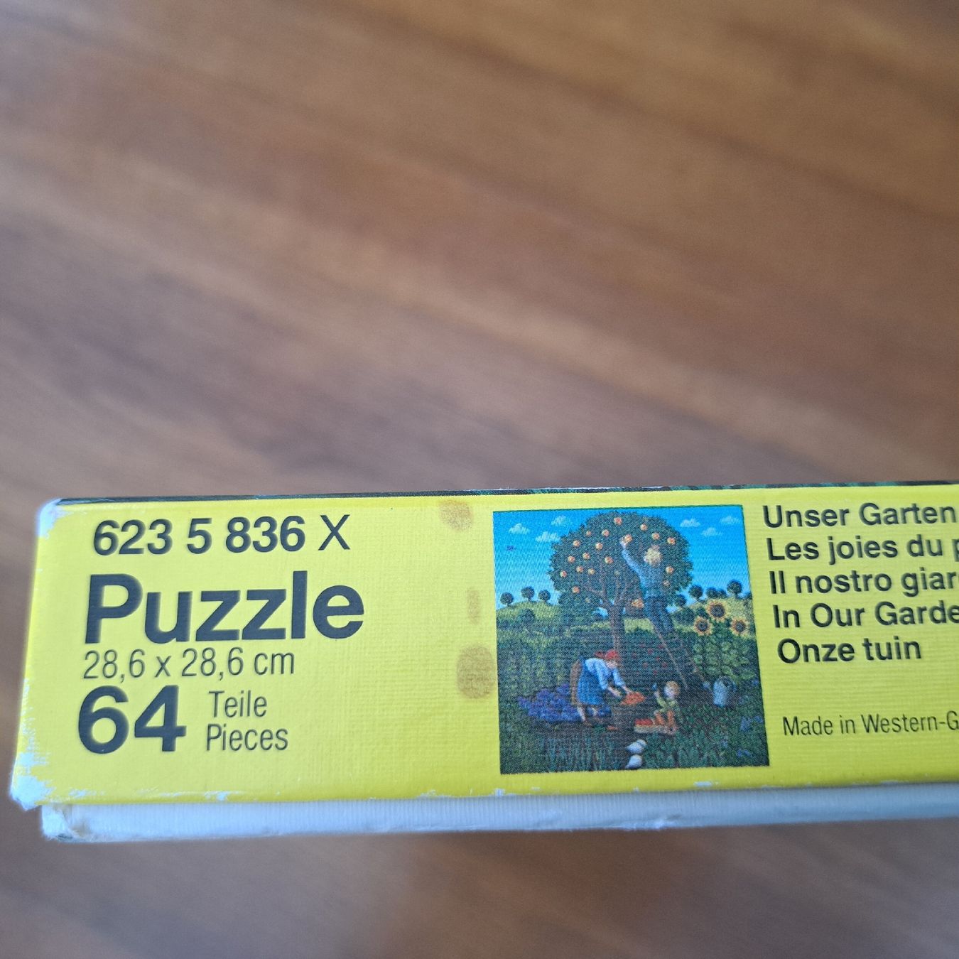 Ravensburger Puzzles: Ravensburger Puzzle 64 Teile Unser Garten  – D'occasion à Kriegstetten par Jakasi 1