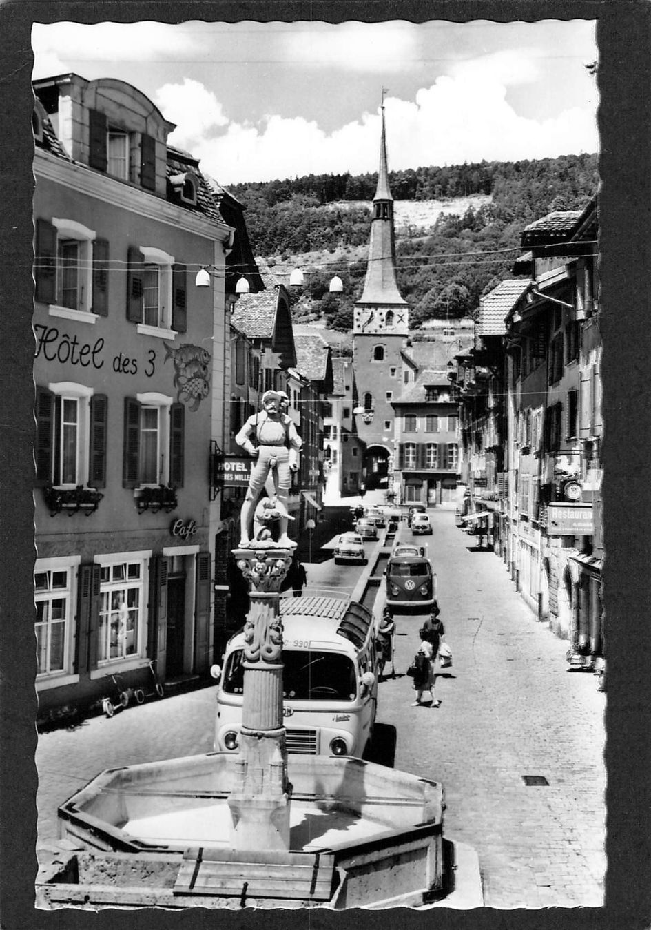 Cartoline postali: CP, La Neuveville , 1982 – Usato da Reichenburg venduto da Pipo-67