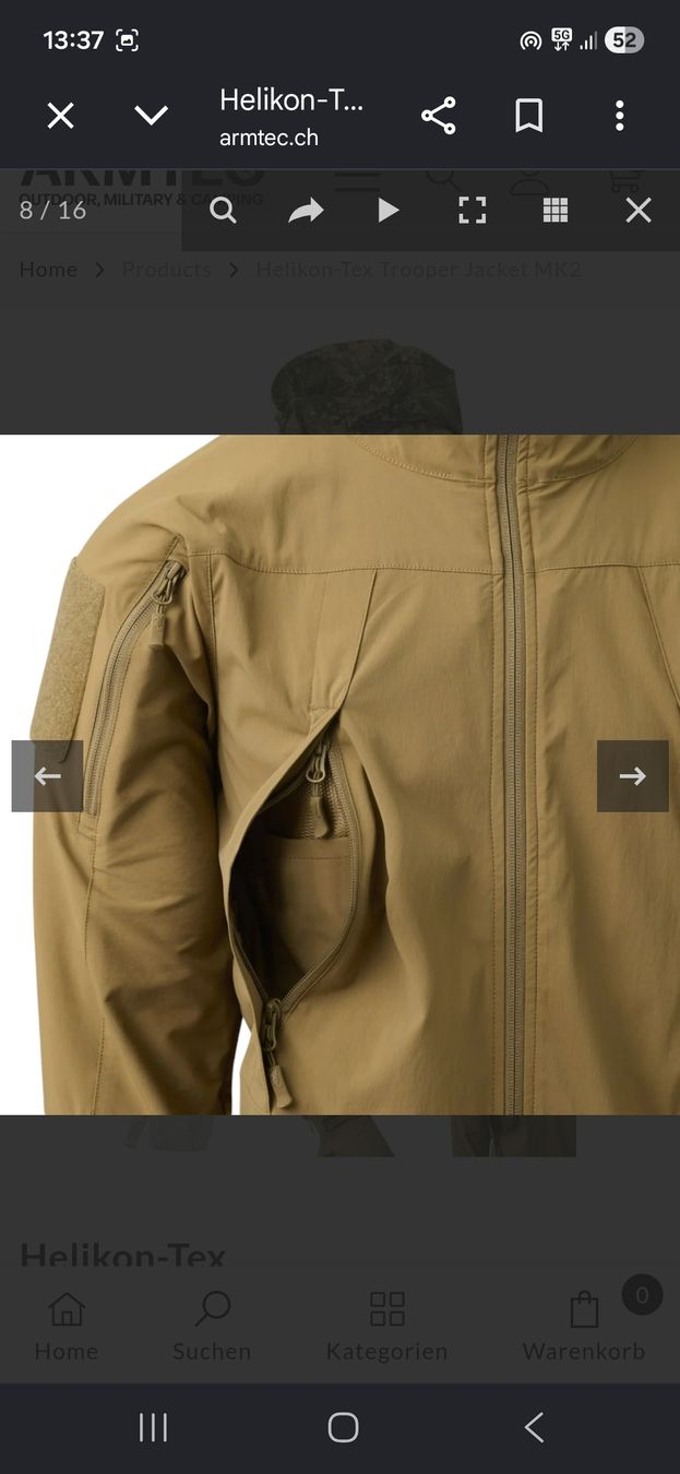 Helikon-Tex Giacche:  Helikon-tex Trooper Jacke veste – Nuovo (secondo la descrizione) da Bulle venduto da Kriss24 3