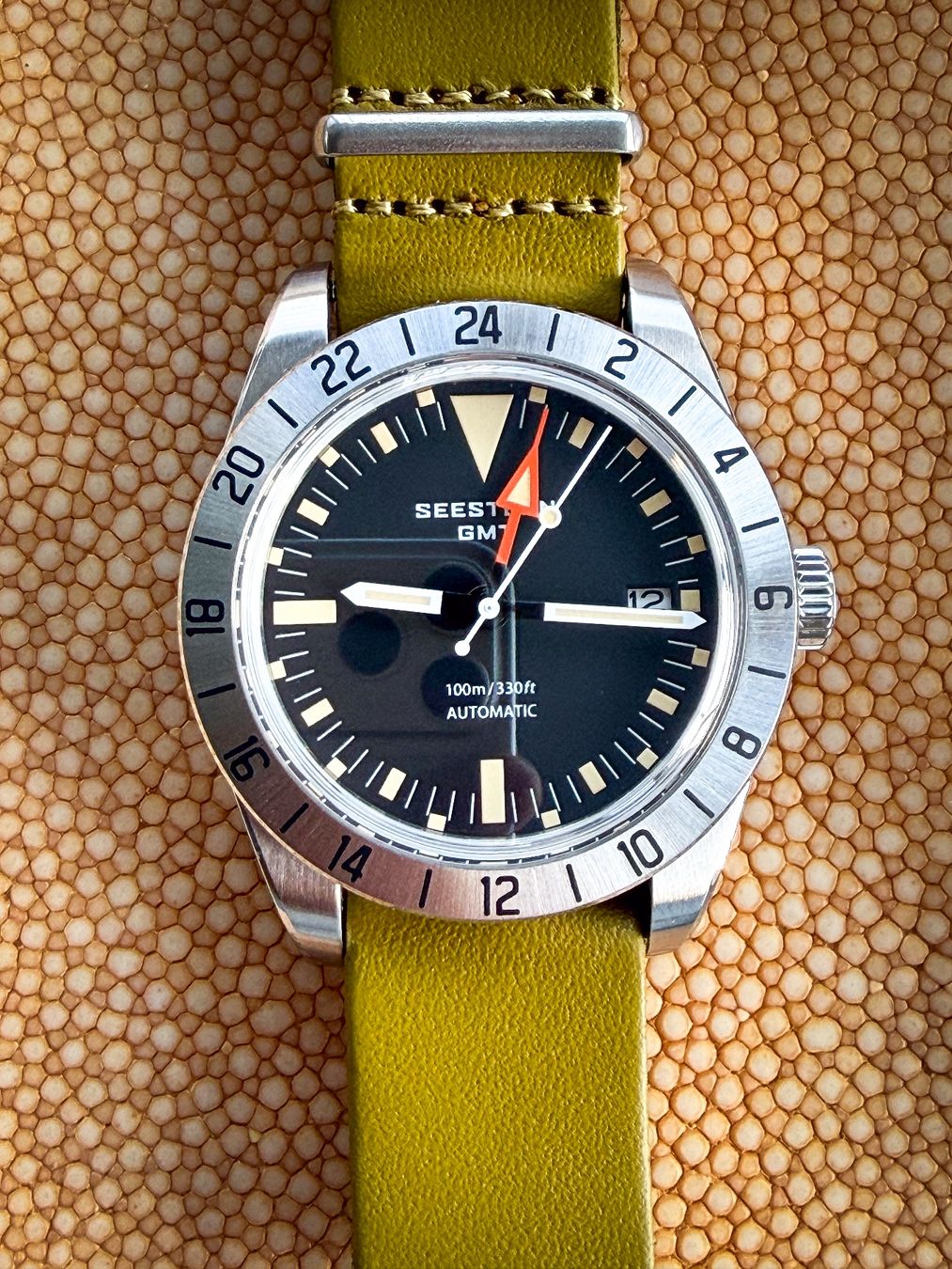 Orologi: Seestern GMT Automatic – Vintage Explorer mit Abenteuergeist – Usato da Reinach AG venduto da Rousseau_J 1