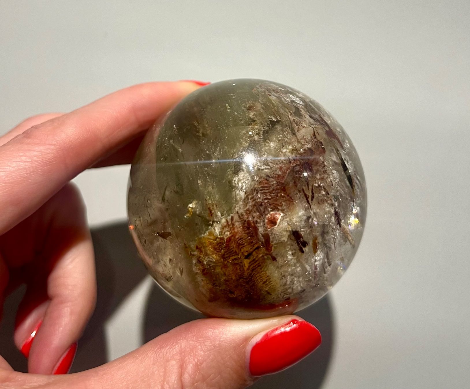Edelsteine: Lodalith Ghost Sphere  Kristall Kugel -  6cm, 263g – Neu und originalverpackt aus Zürich von unique2010 5