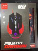 Polosmart PGM03 LED Player Maus + Masupad
