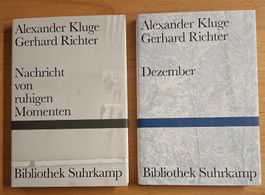 Kluge/Richter "Dezember" & "Nachricht von ruhigen Momenten"