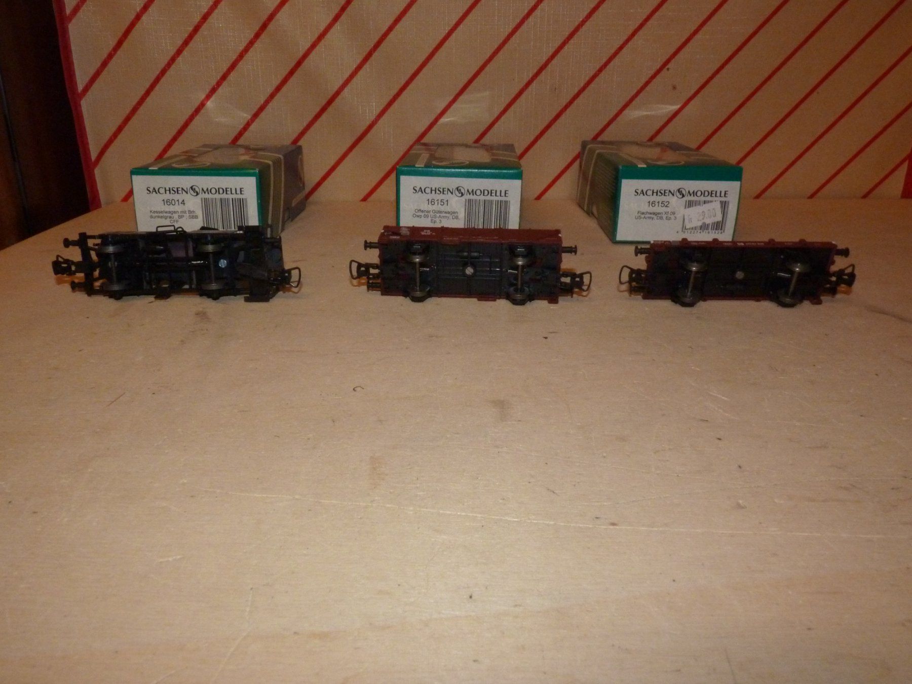 Modellini di ferrovie: Güterwagen Sachsenmodelle Spur H0 – Usato da Rudolfstetten venduto da Rrst1968 2