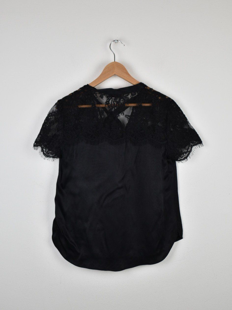 Hugo Boss Blusen: Hugo Boss Blusenshirt mit Spitze Gr.36 – Gebraucht aus Nürensdorf von 2ND_STORY 5