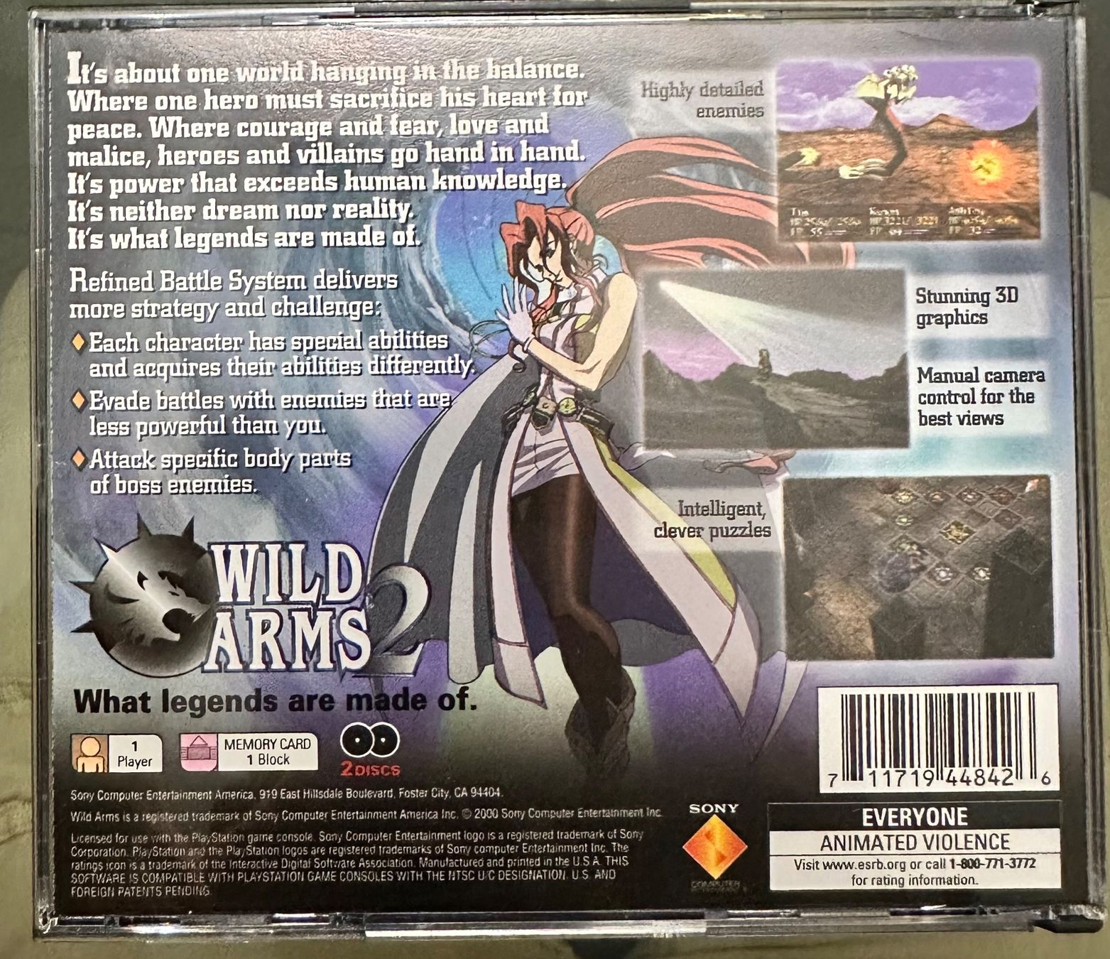 Giochi: Wild Arms 2 PS1 – Usato da Payerne venduto da gil_92mn 1