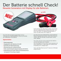 SecoRüt AkkuCheck 12-24 Volt Kfz-Batterietester 12 V, NEU