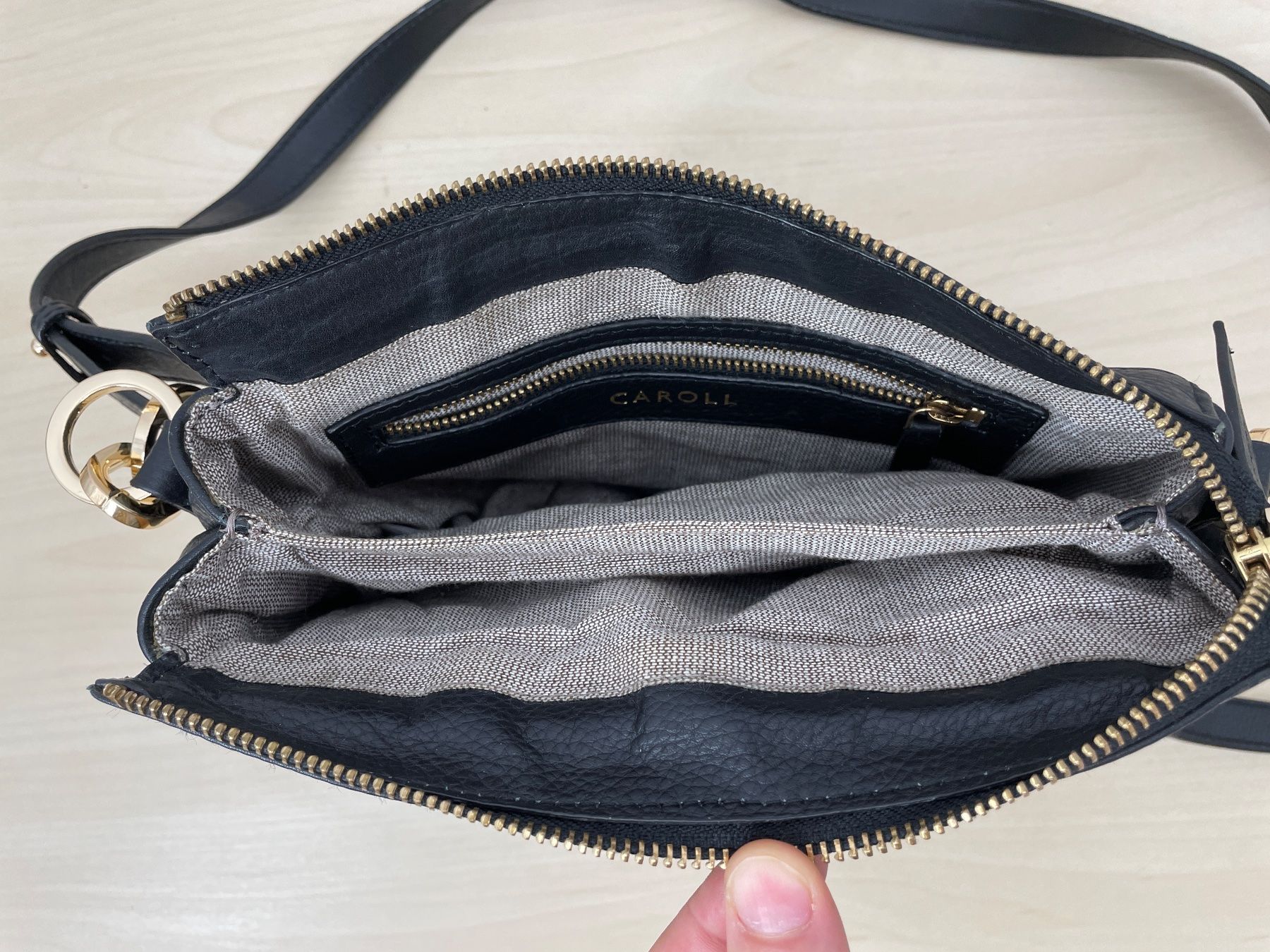Caroll Borse da donna: CAROLL sac à main noir – Usato da Lausanne venduto da PlusValue_Lausanne 5