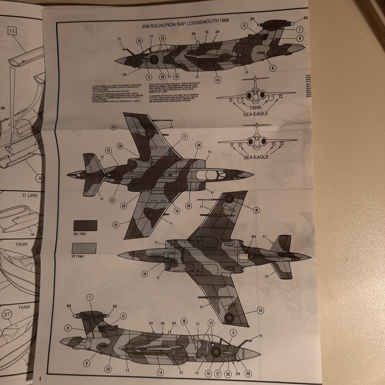 Airfix Kit di modellismo & Modellini statici: 2251 . Blackburn H.S. Buccaneer S2B ... Airfix 03055 – Usato da Bonstetten venduto da Benibanny59 1