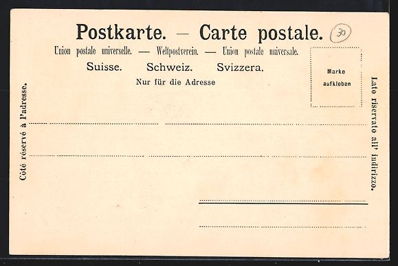 Cartoline postali: Rigiklösterle, Teilansicht mit Rigibahn – Usato da Berlin venduto da bartko-reher 1