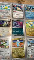 Pokémon Holo Sammelkarten Set 9 Stück neuwertiger Zustand