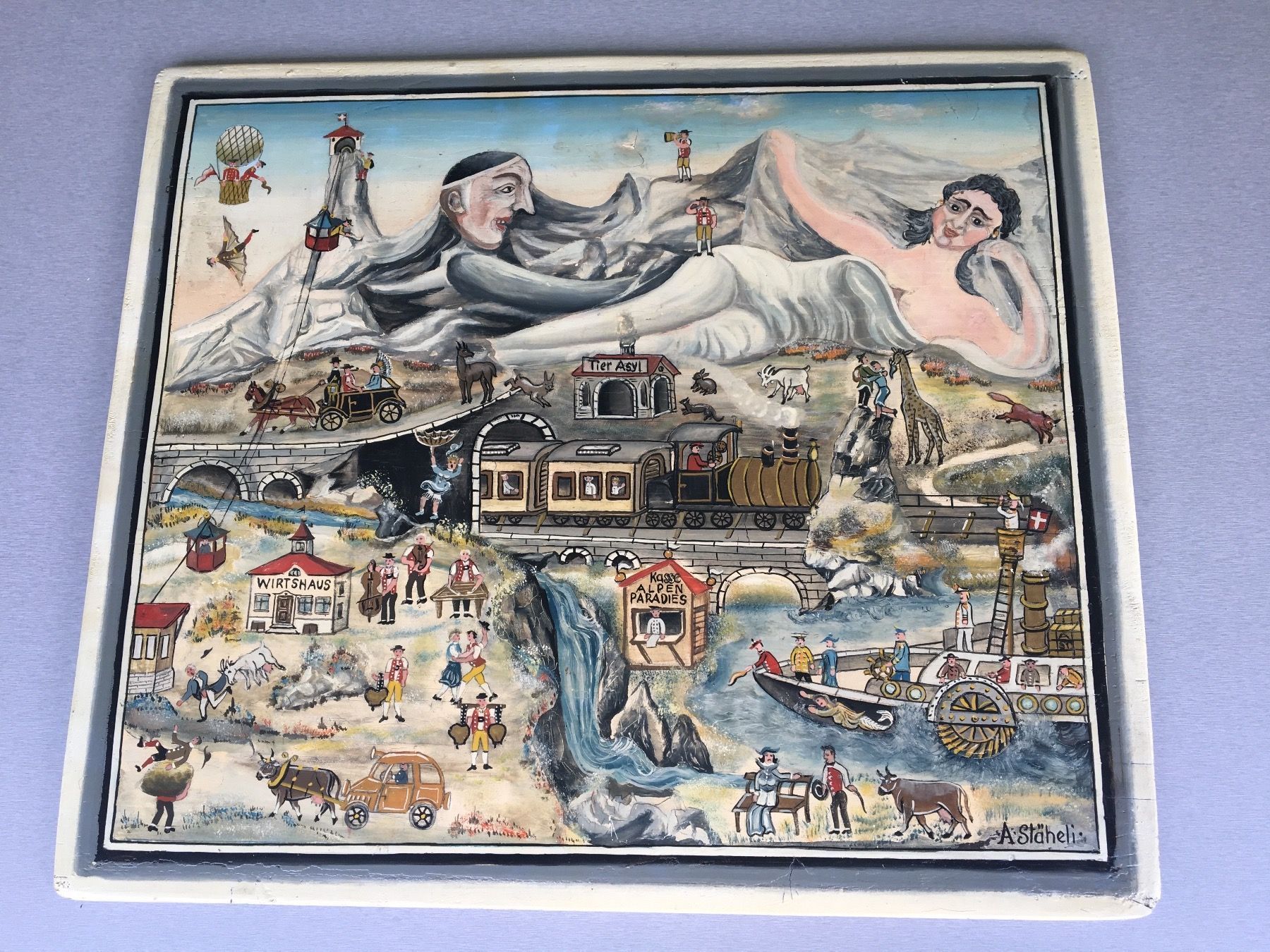 Foto & Immagini: Gemälde A.Stäheli – Usato da Appenzell venduto da azeller1
