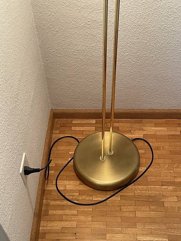 Lampade: Stehlampe dimmbar - gold – Usato da Basel venduto da MarcoJay13 3