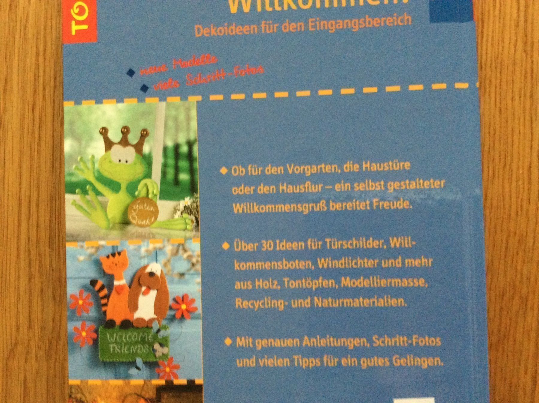 Libri: Willkommen Dekoideen f.d.Eingangsbereich – Nuovo (secondo la descrizione) da Wetzikon ZH venduto da Libelle01 1