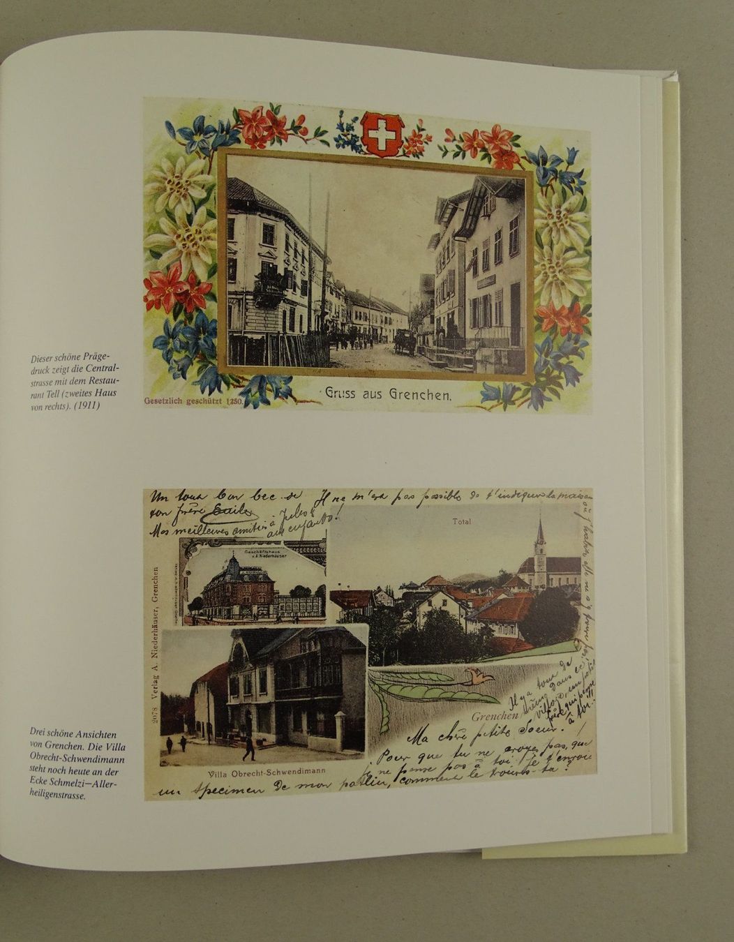 Bücher: GRUSS AUS GRENCHEN FOTOS, DOKUMENTE, ANSICHTSKARTEN – Gebraucht aus Grüningen von Kartensammler 5