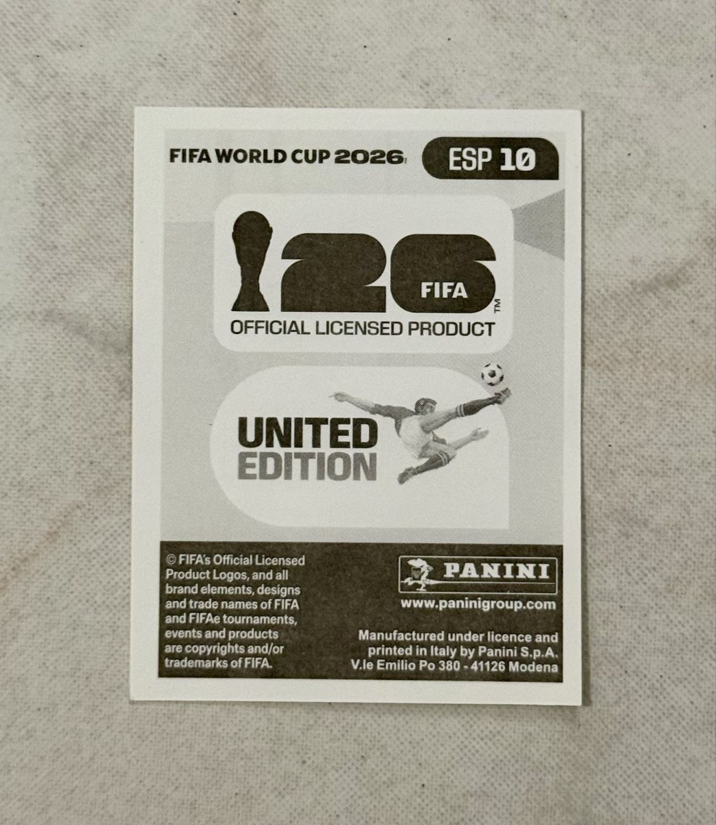 Panini Cartes à collectionner: Panini WM 2026!!! ESP 10 – Neuf (Voir description) à Oberentfelden par NunoLouro 1
