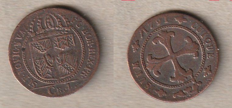 Tutti le monete: Neuchâtel, 1 Batzen 1791 – Usato da Allschwil venduto da Coinfreak