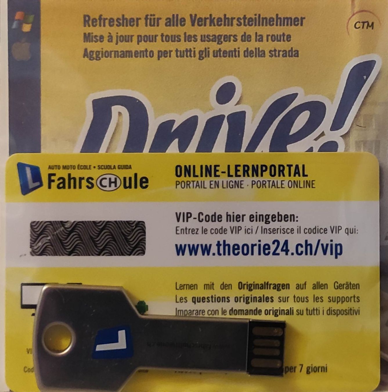 Chiavette USB: Ctm Fahrschule USB Stick – Nuovo (secondo la descrizione) da madiswil venduto da gizmo87 1