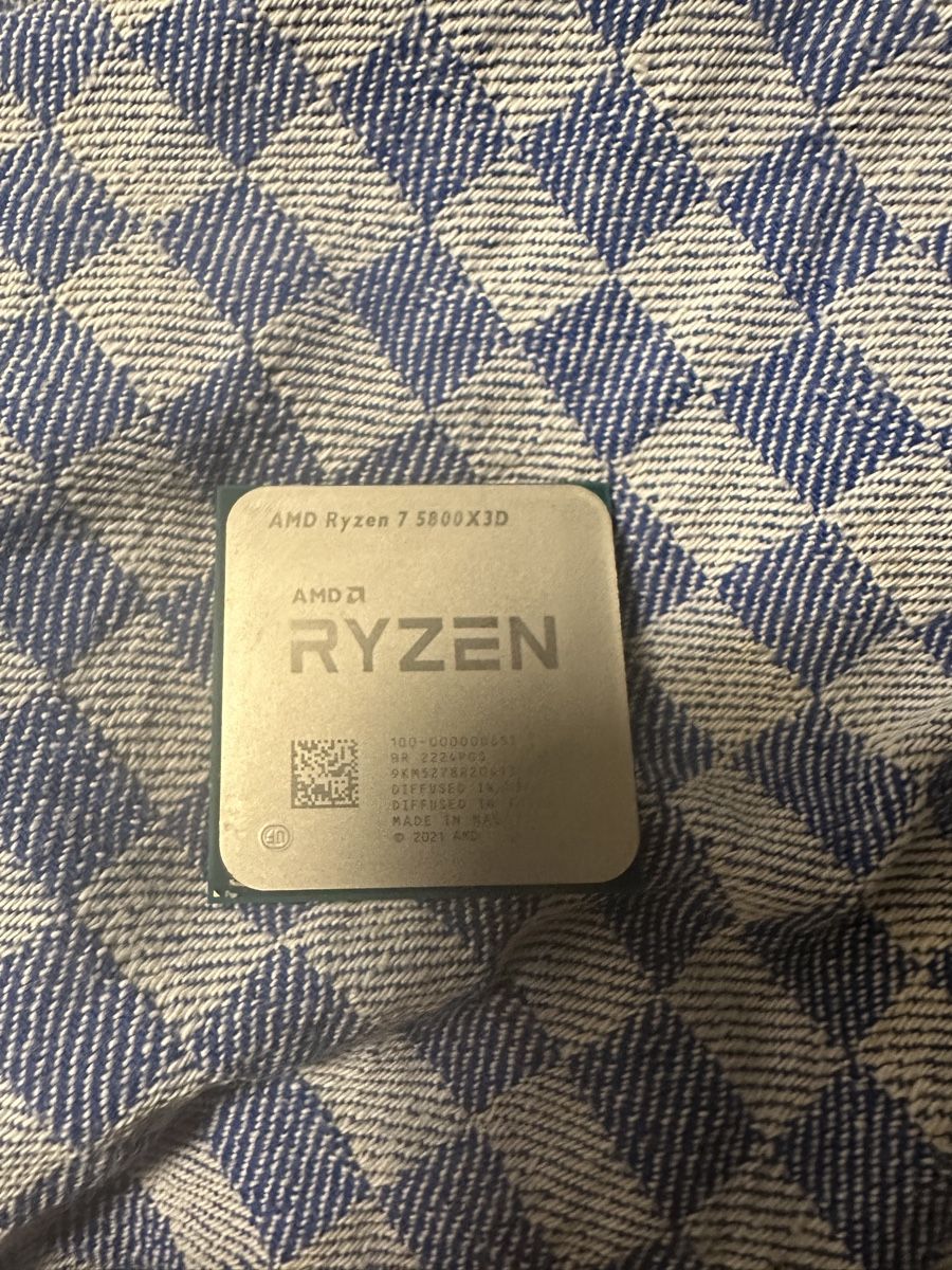 PCs: AMD Ryzen 7 5800X3D Prozessor gebraucht – Gebraucht aus Zürich von jrm_crd6