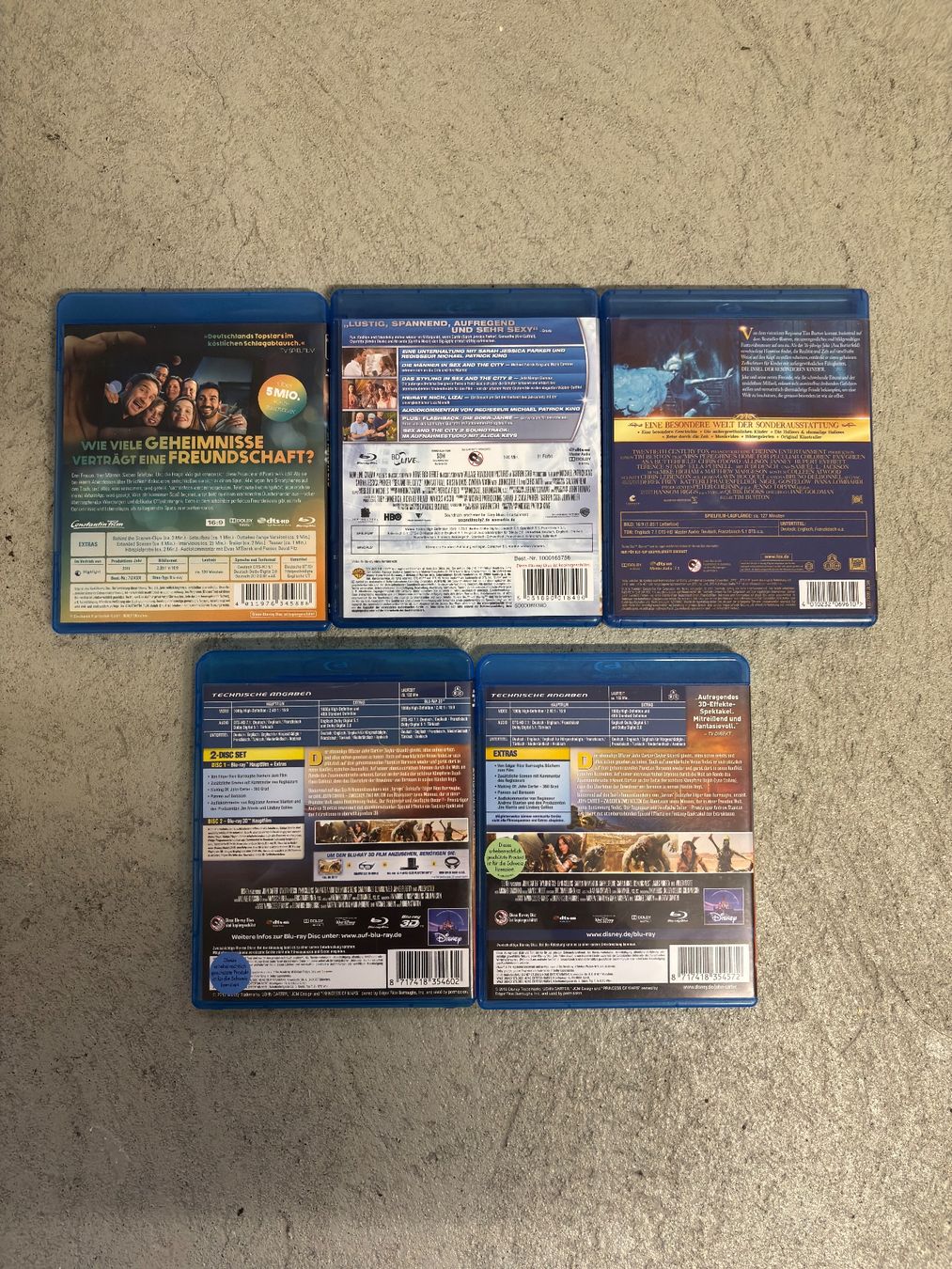 Tutti i DVDs: Blu-ray Sammlung: 5 Filme Klassiker – Usato da Sonterswil venduto da VD-Service 1